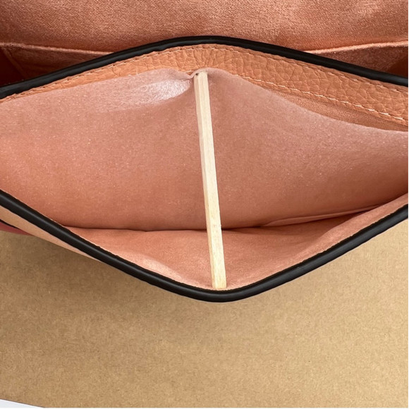 Coach Georgie Saddle Crossbody Bag In Colorblock Leather - Picture 13 of 16